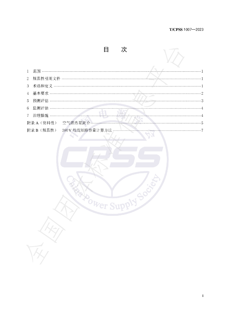 T/CPSS 1007-2023 标准预览