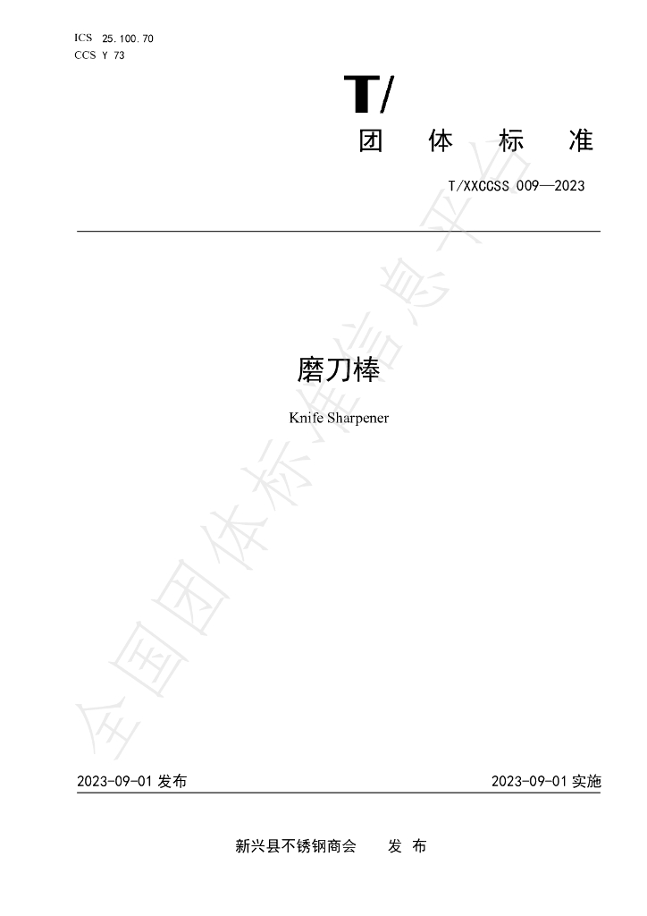 T/XXCCSS 009-2023 标准预览