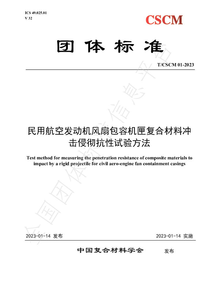 T/CSCM 01-2023 标准预览