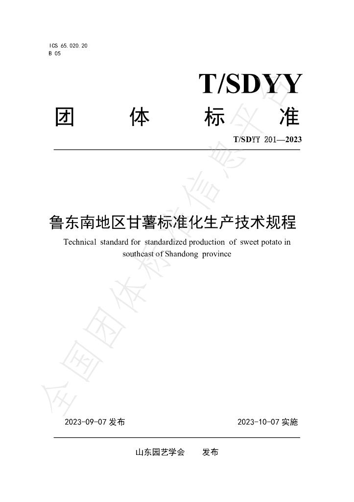 T/SDYY 201-2023 标准预览