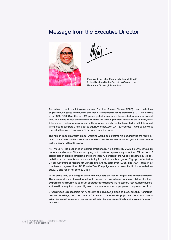 联合国人居署：未来城市与新经济，绿色创新驱动的碳中和（2023）（英文版）_第6页
