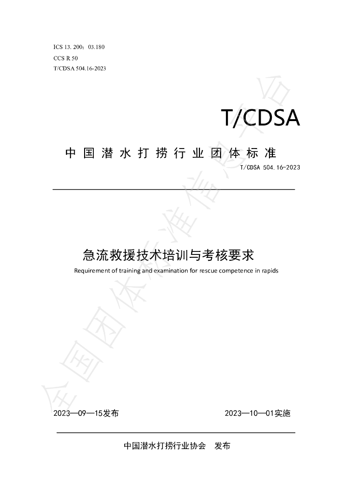 T/CDSA 504.16-2023 标准预览