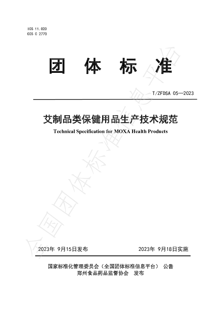 T/ZFDSA 05-2023 标准预览