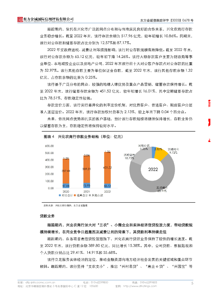 东方金诚：江苏兴化农村商业银行股份有限公司2022年“碳中和”绿色金融债券信用评级报告2023年定期跟踪评级_第10页