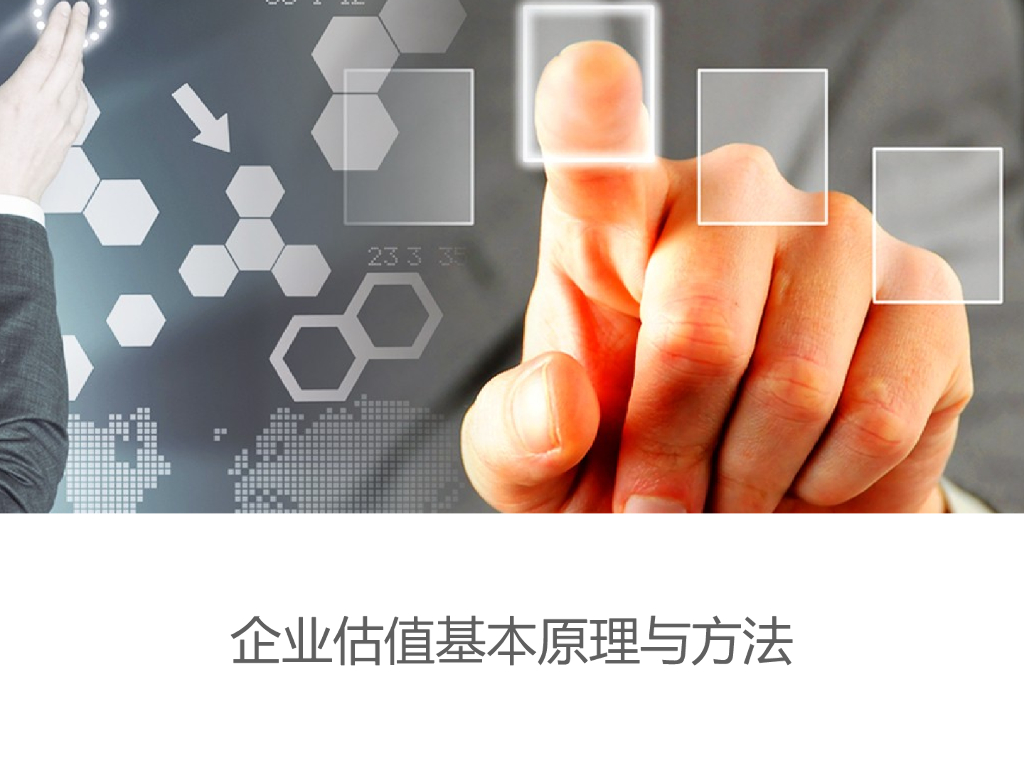 企业估值基本原理与方法