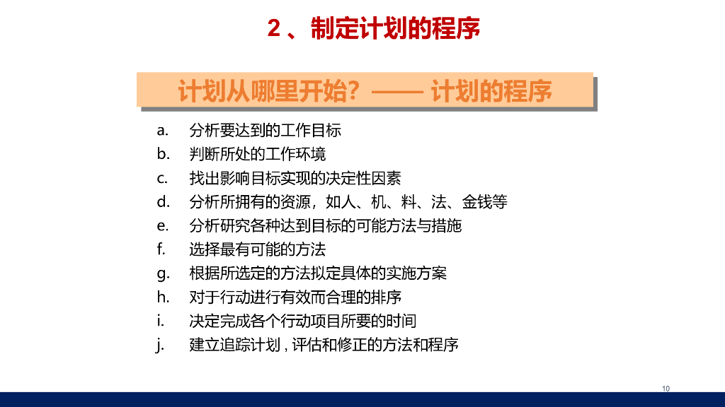 【培训课件】工作计划与时间管理_第10页