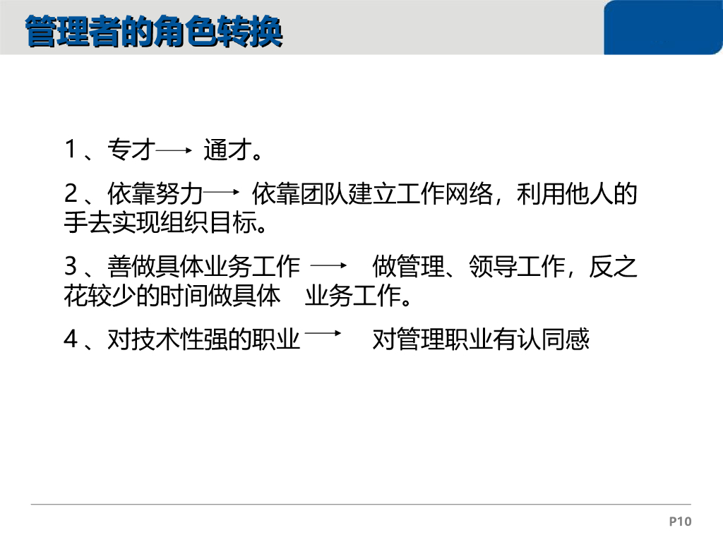 【培训课件】如何做好一个职业经理人_第10页