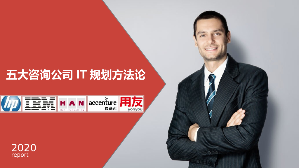 【IT报告】五大咨询公司IT规划方法论