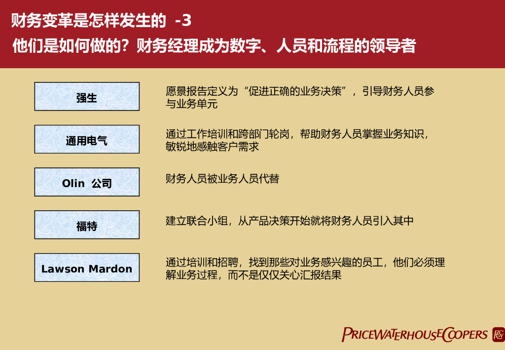 【普华永道】财务管理与集团内部控制体系设计_第9页