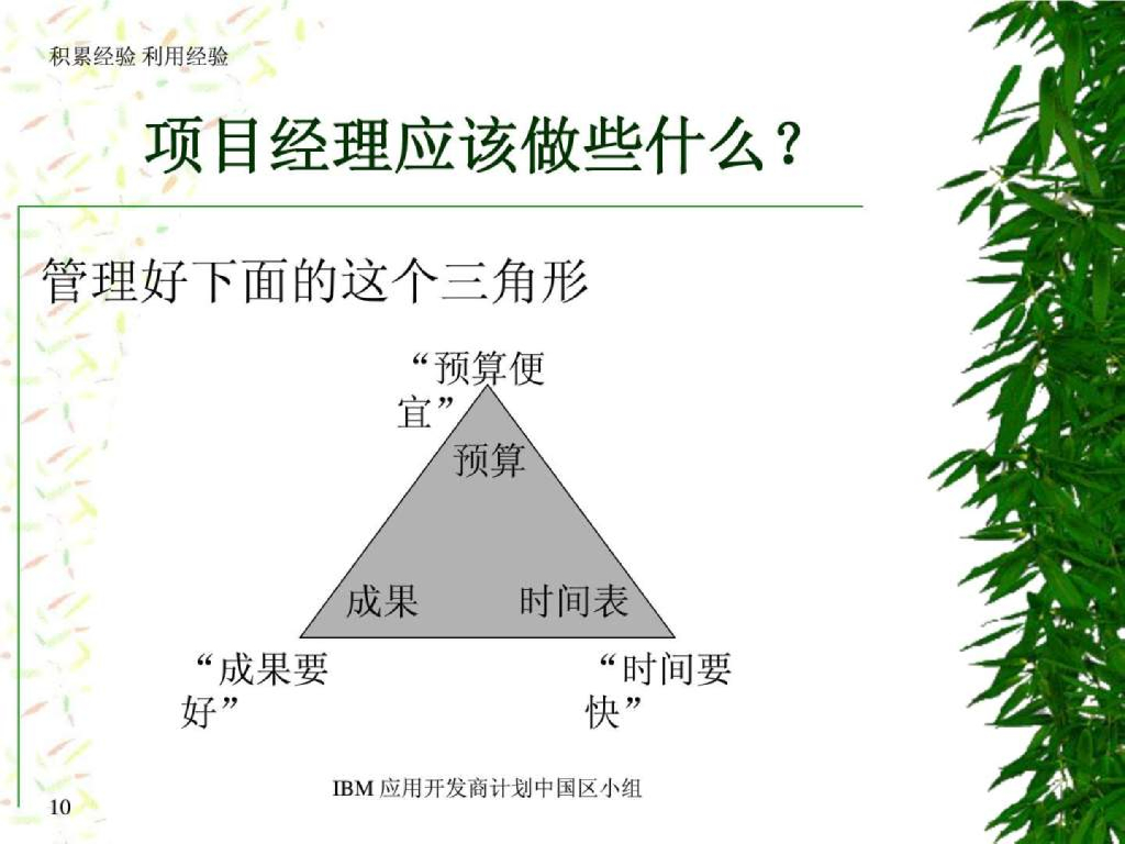 【IBM经典培训教材】成功的项目管理_第10页