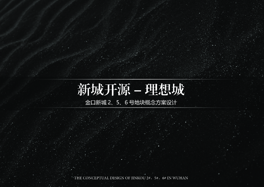 [湖北]武汉金口新城开源理想城高层叠墅建筑方案文本