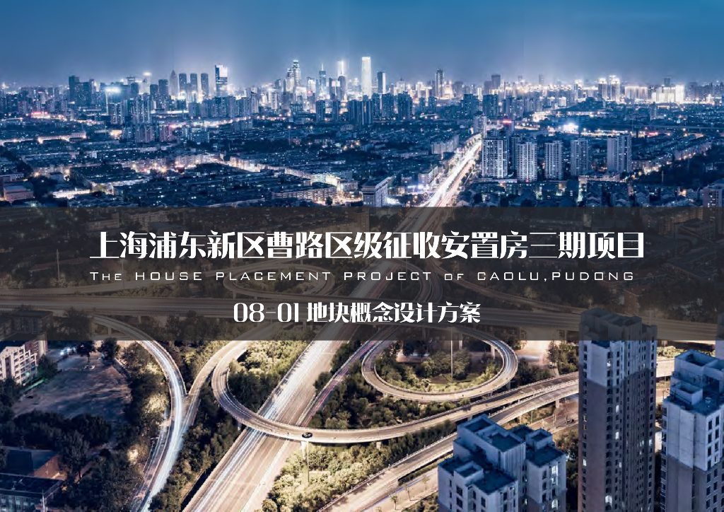 [上海]浦东新区曹路区安置房地块项目方案