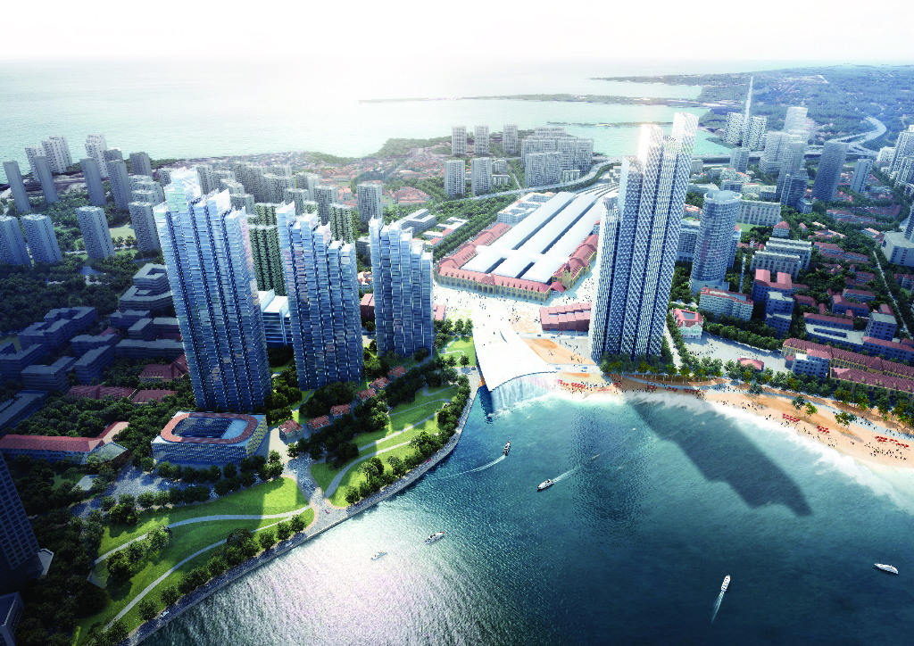 青岛站前广场超高层项目（酒店、办公、住宅、