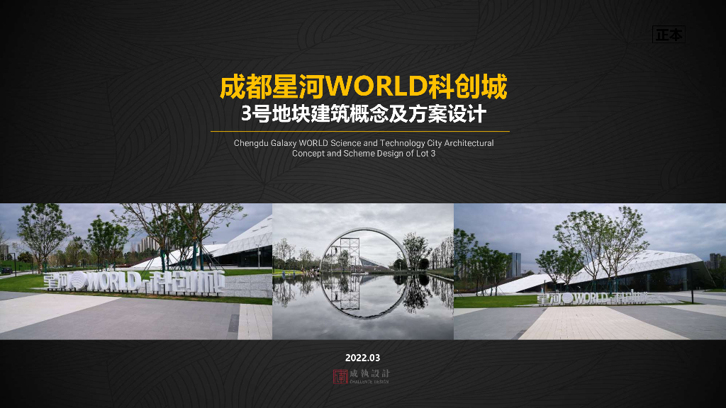 [四川]成都某江星河地块商业项目投标方案