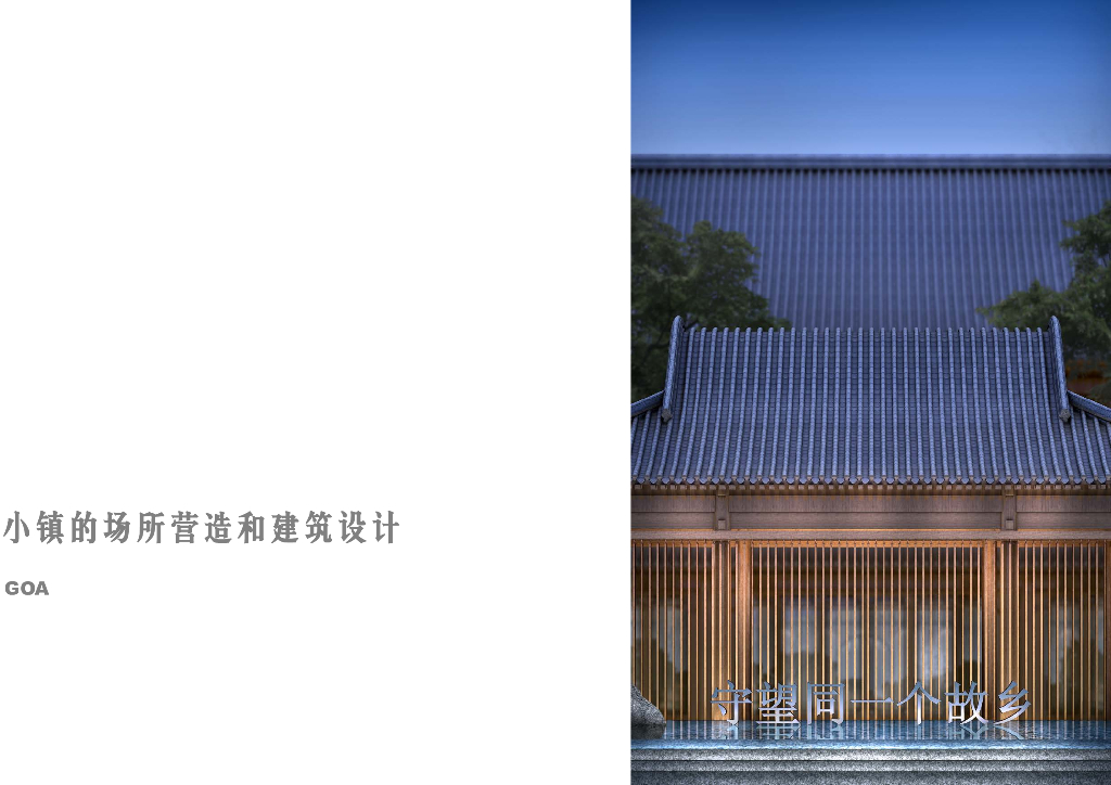 宁空务实+北桃小镇规划设计方案