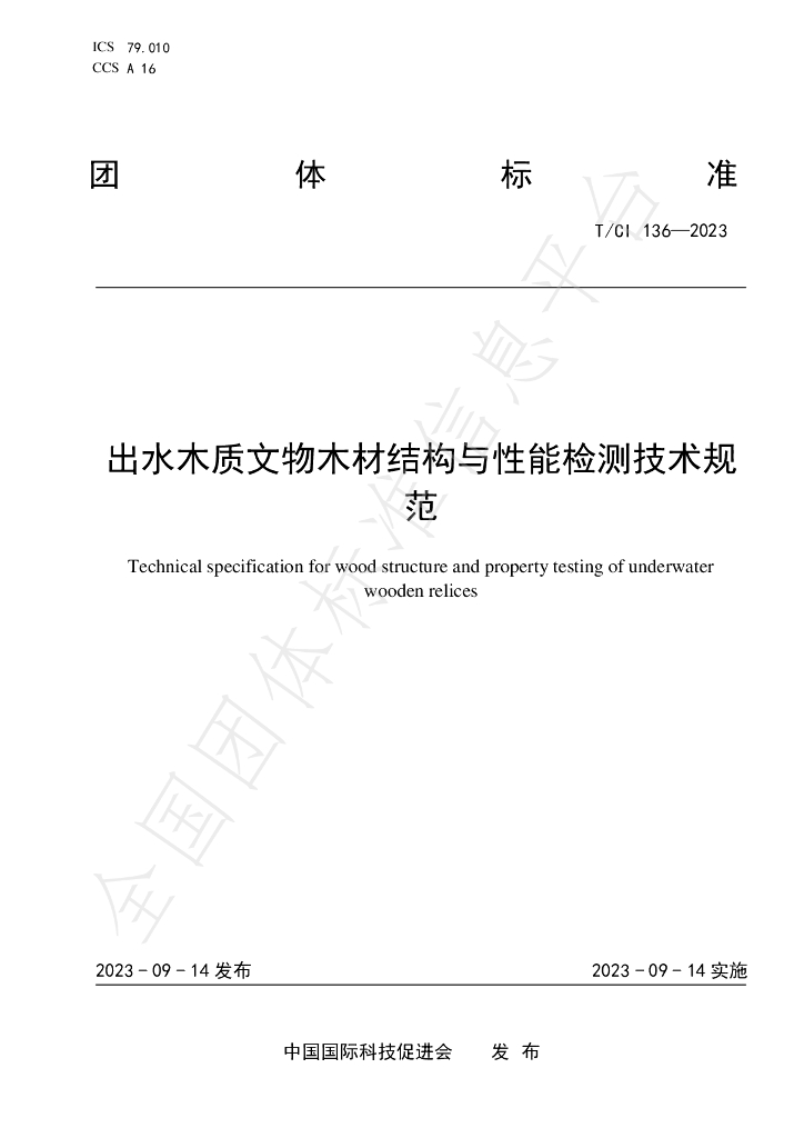 T/CI 136-2023 标准预览