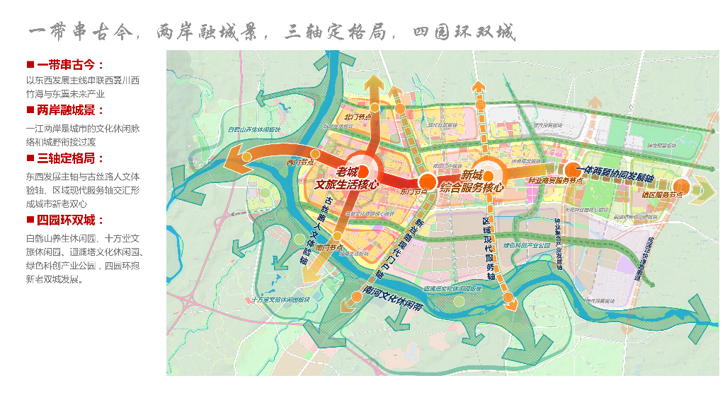 山水揽胜+临邛八景古城旧城更新空间规划_第4页
