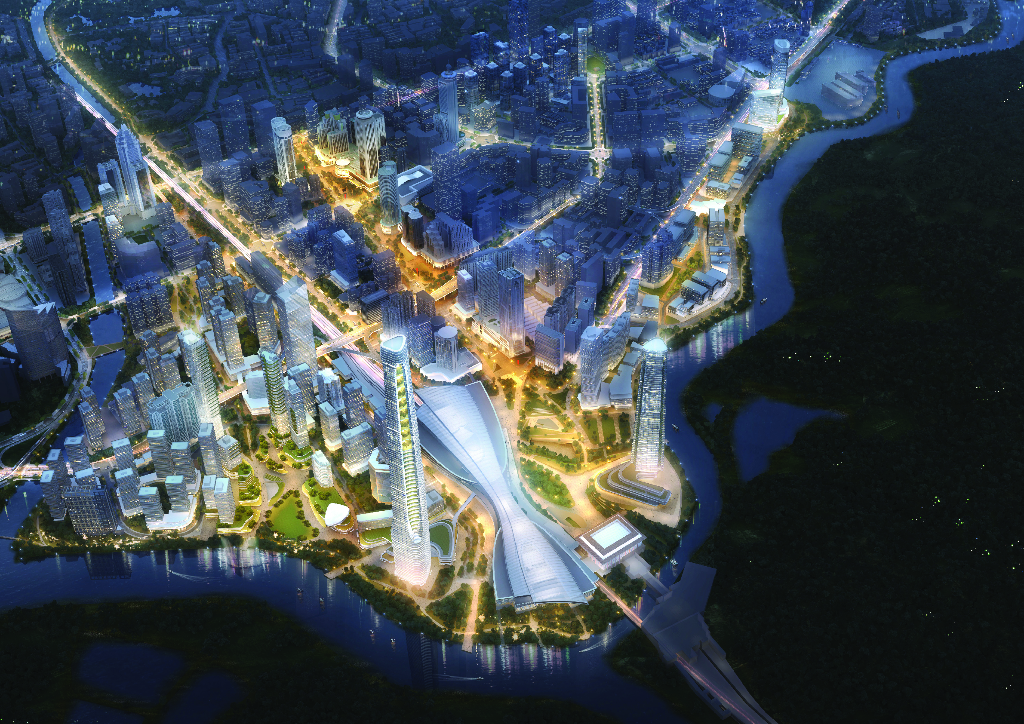城市绿港+枢纽门户口岸交通枢纽城市设计_第3页
