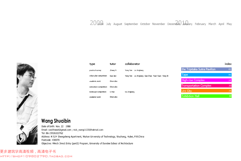 Portfolio Of Shuaibin，Wang（For Dundee）_第2页
