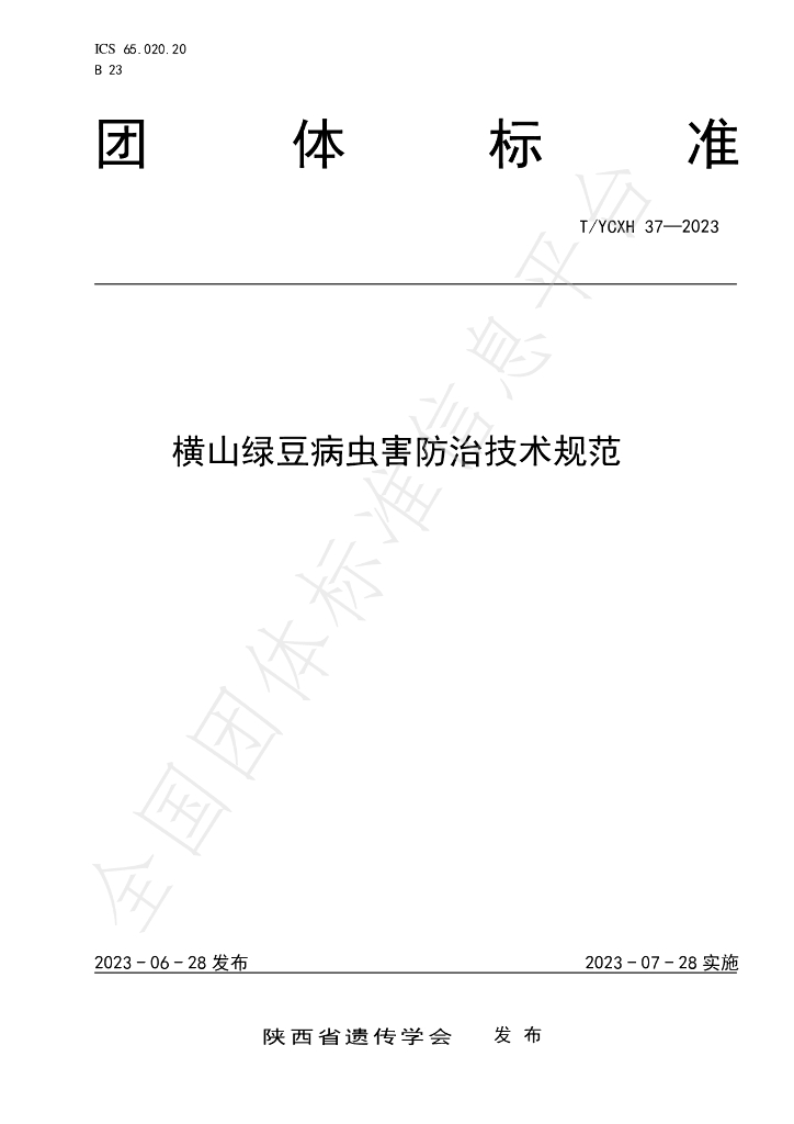 T/YCXH 37-2023 标准预览