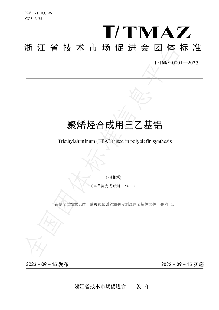 T/TMAZ 0001-2023 标准预览