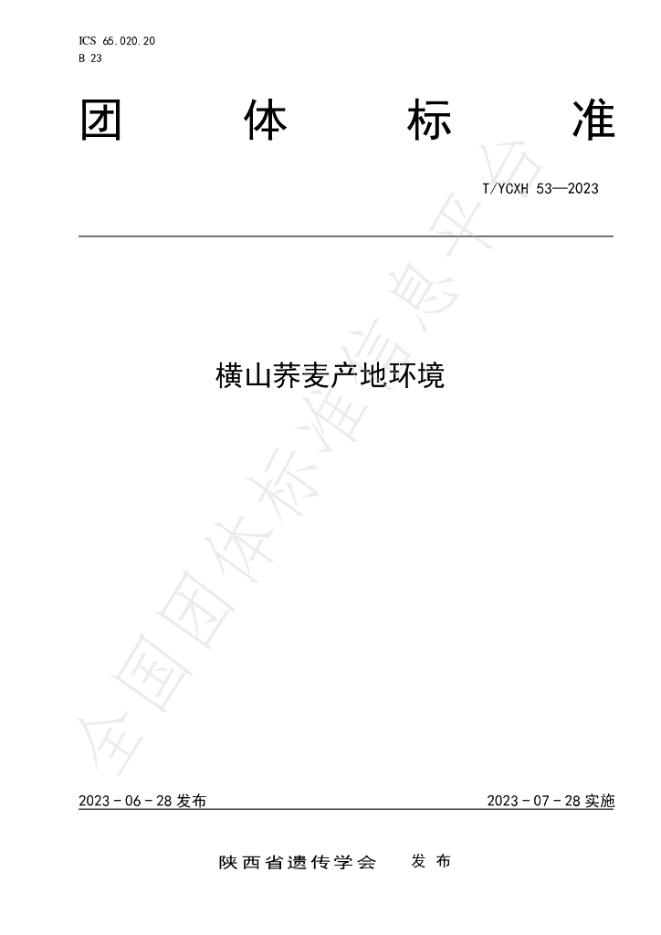 T/YCXH 53-2023 标准预览