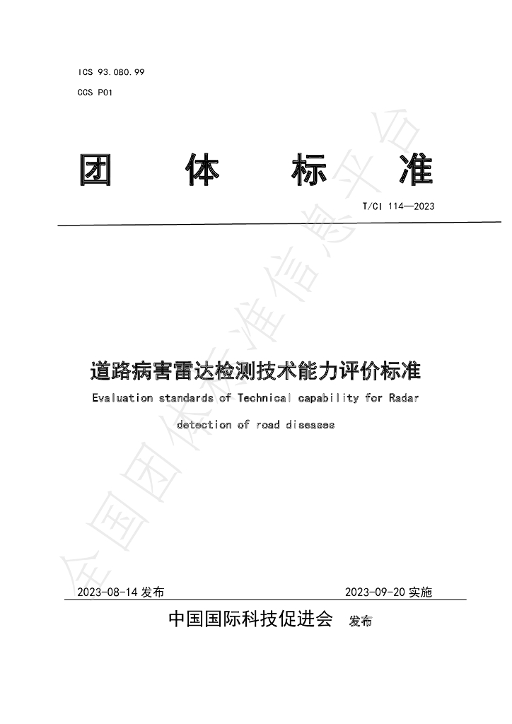 T/CI 114-2023 标准预览