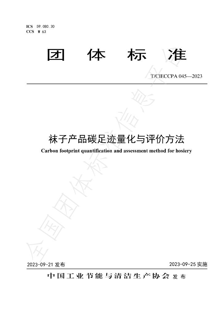 T/CIECCPA 045-2023 标准预览
