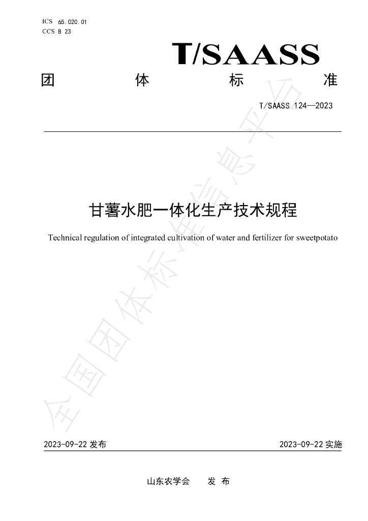 T/SAASS 124-2023 标准预览