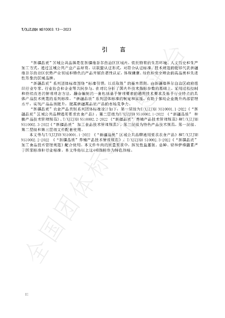 T/XJZJXH NS10003.13-2023 标准预览