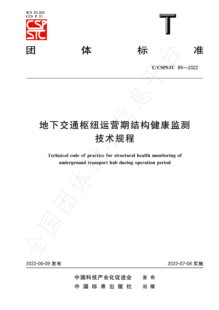 T/CSPSTC 89-2022 标准预览