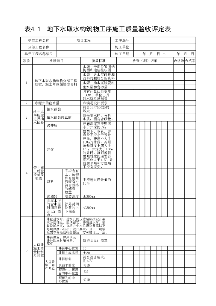 水利村镇供水工程施工质量验收规范38P