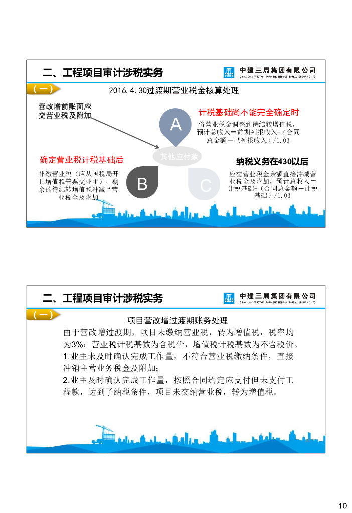 中建营改增工程项目涉税审计实务_第10页