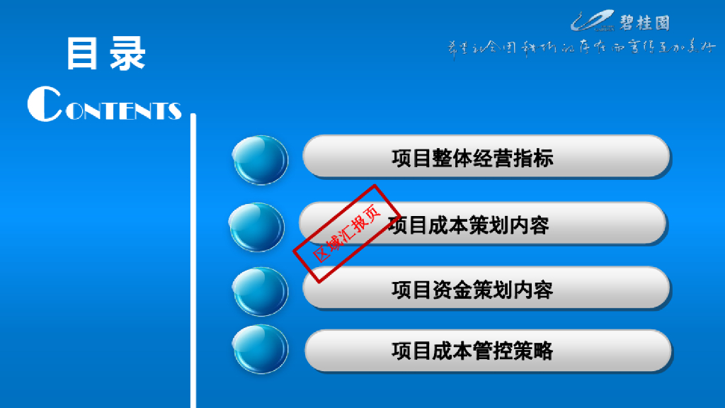 知名房企项目成本策划模板_第3页