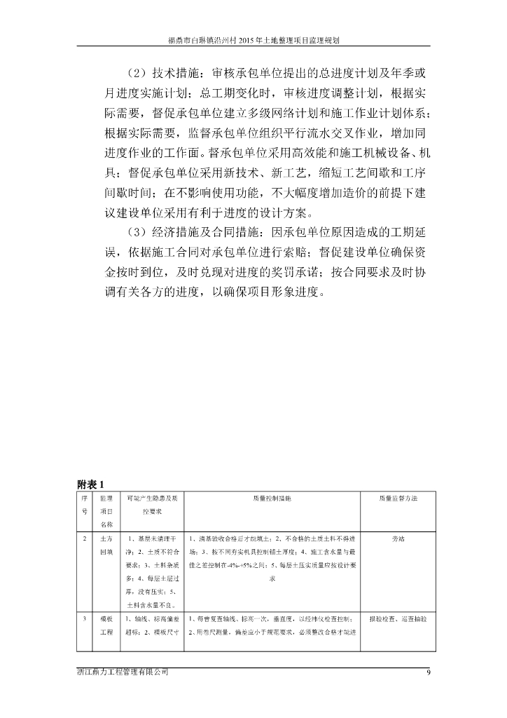 [福鼎]土地整理项目监理规划_第9页