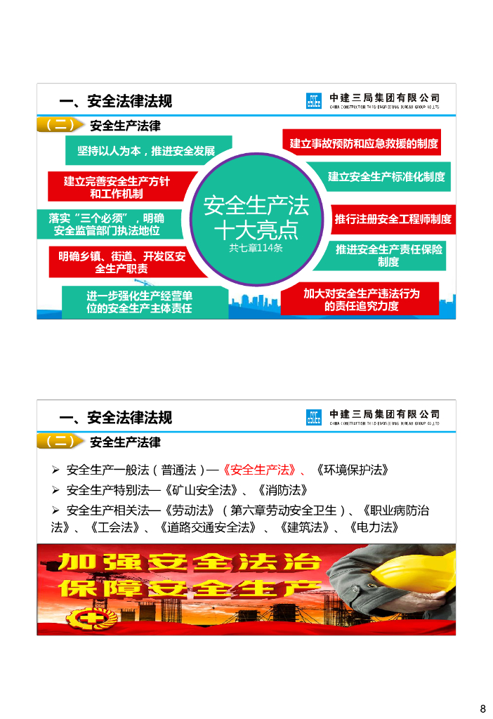 中建安全监管知识技能及工作重点培训_第8页