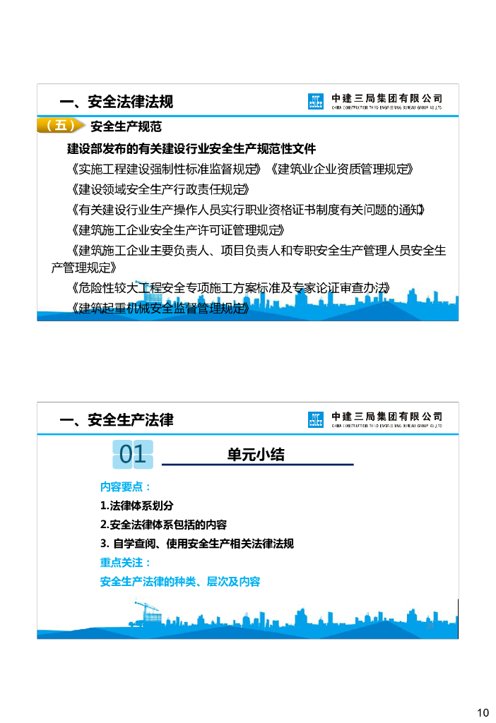 中建安全监管知识技能及工作重点培训_第10页