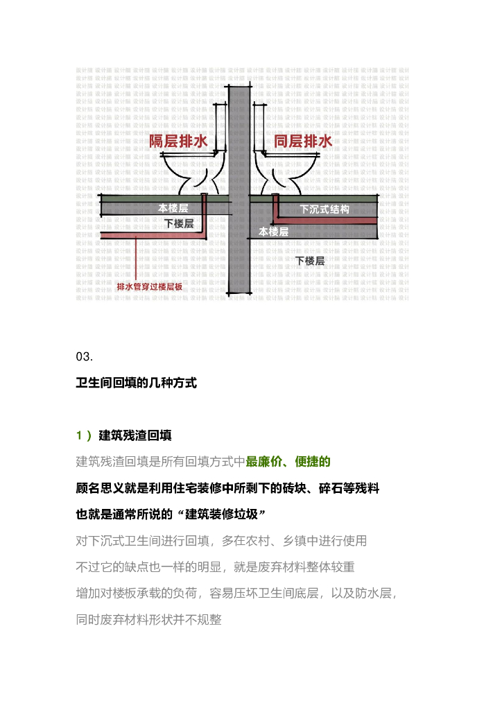 现下流行的下沉式卫生间回填_第6页