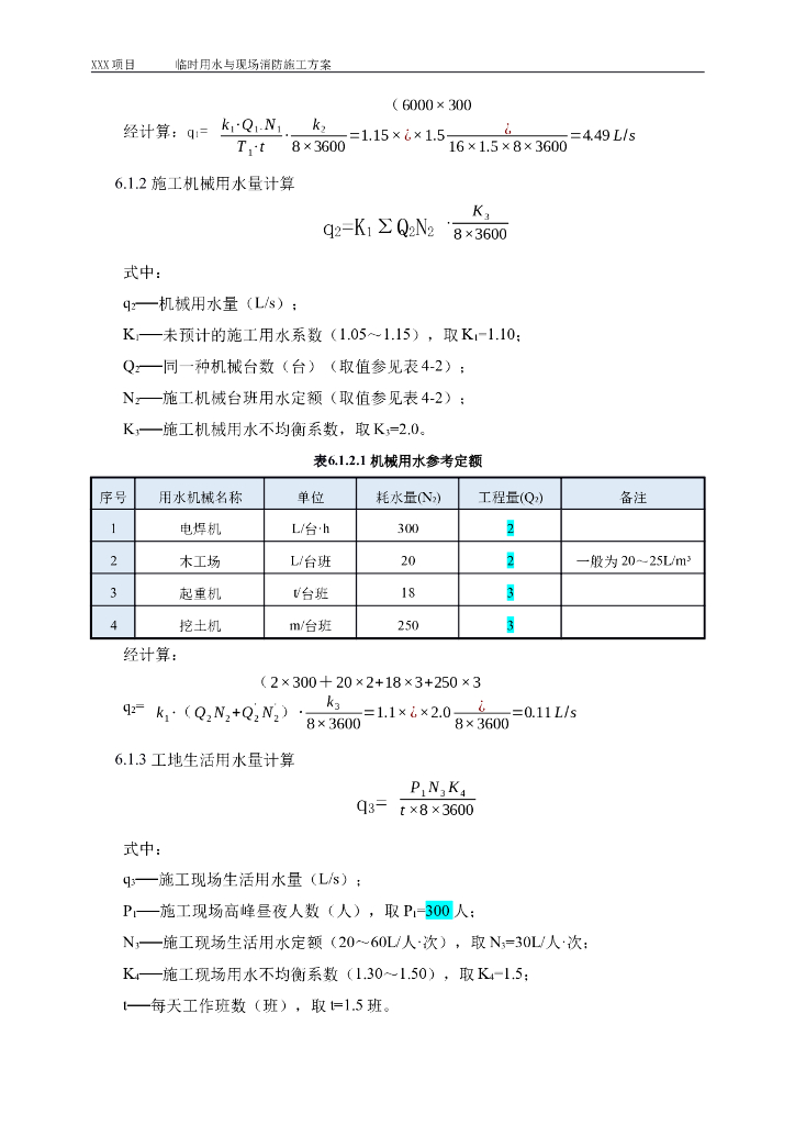 临时用水与现场消防施工方案_第9页