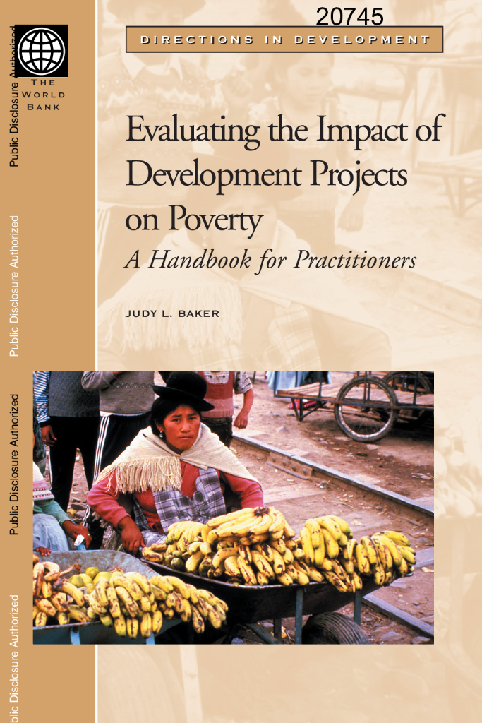 世界银行：发展方向报告-评估发展项目对贫困的影响：从业人员手册（英文版）