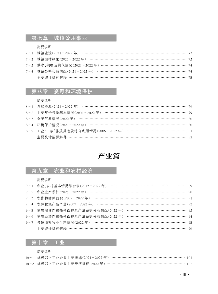 重庆市北碚区统计年鉴（2023年）_第9页