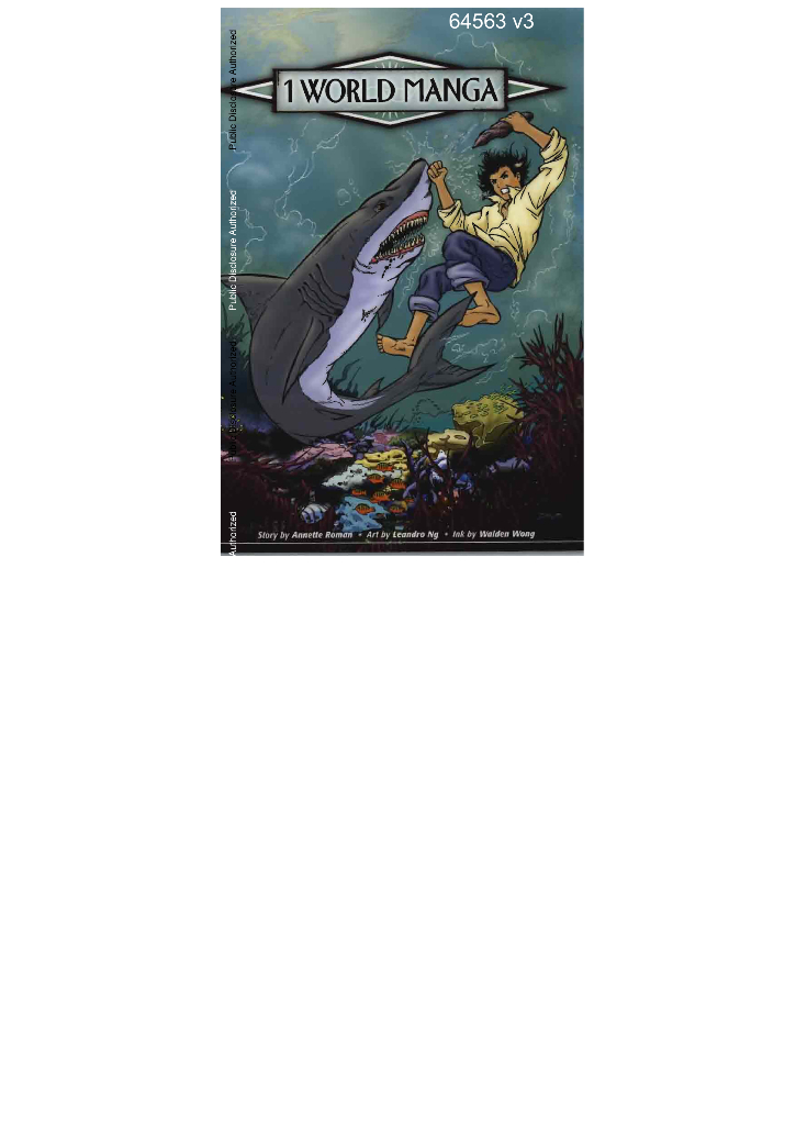 世界银行：一个世界漫画系列-第3段 全球变暖-消失的鱼的泻湖（英文版）海报