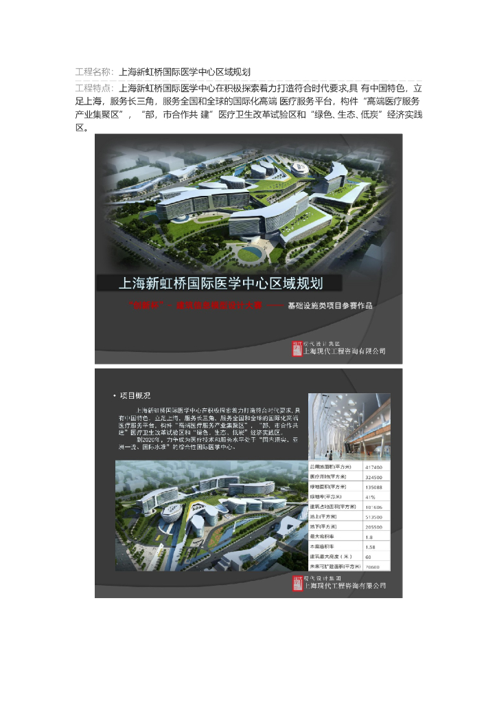 [上海]医院项目BIM技术应用-新虹桥国际医学中心