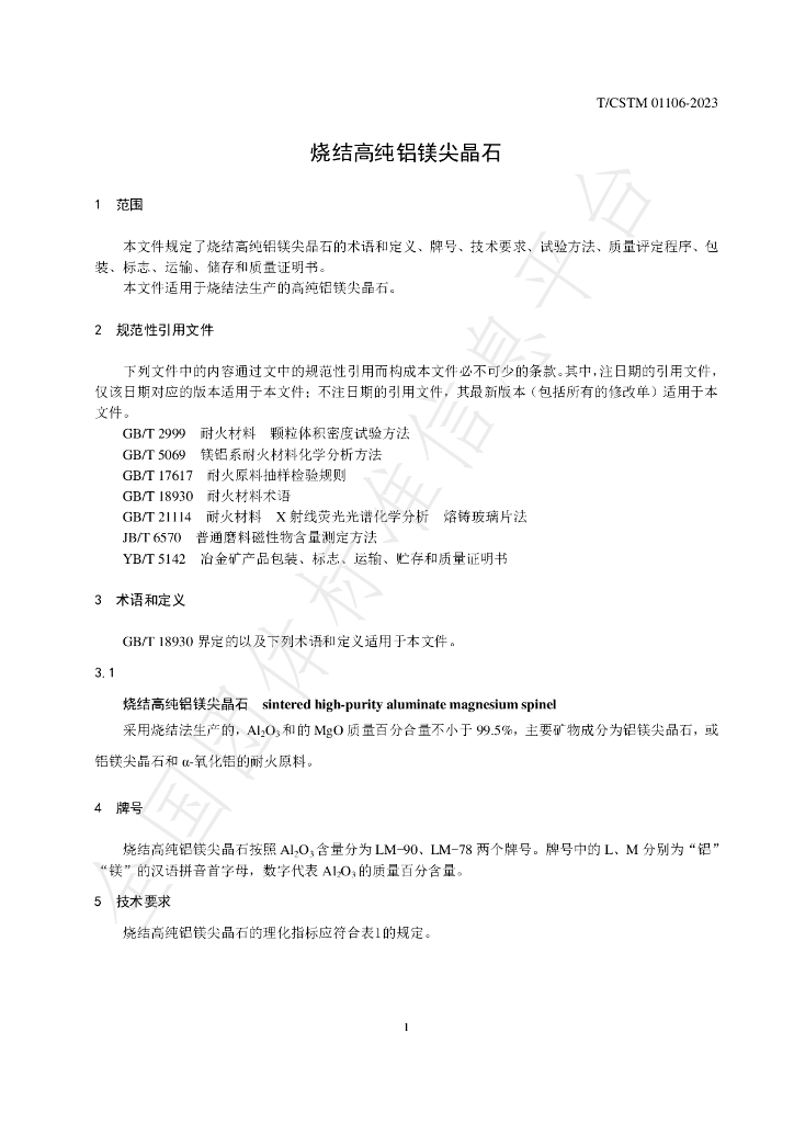 T/CSTM 01106-2023 标准预览