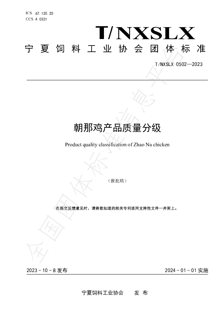 T/NXSLX 0502-2023 标准预览