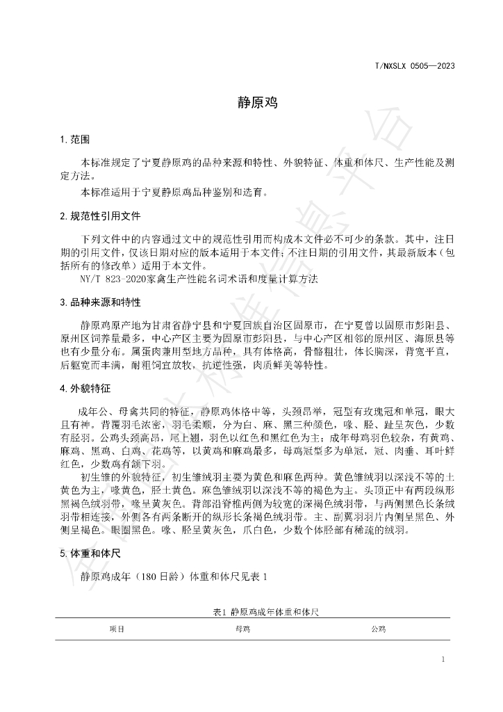 T/NXSLX 0505-2023 标准预览