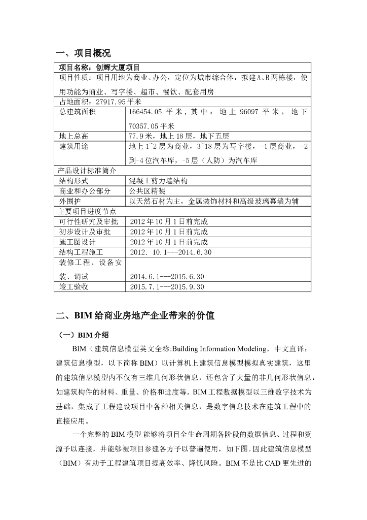 创辉大厦全过程BIM咨询服务方案_第3页