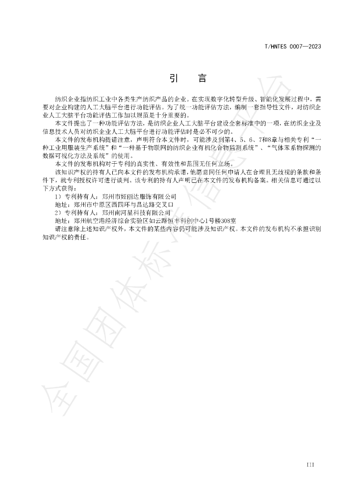 T/HNTES 0007-2023 标准预览