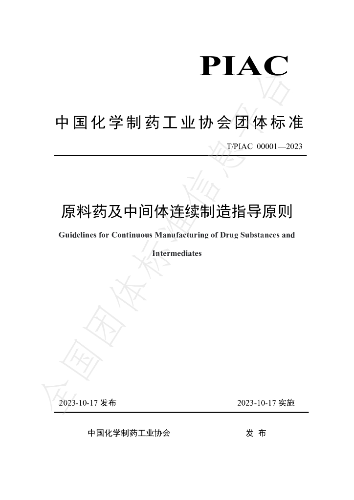 T/PIAC 00001-2023 标准预览