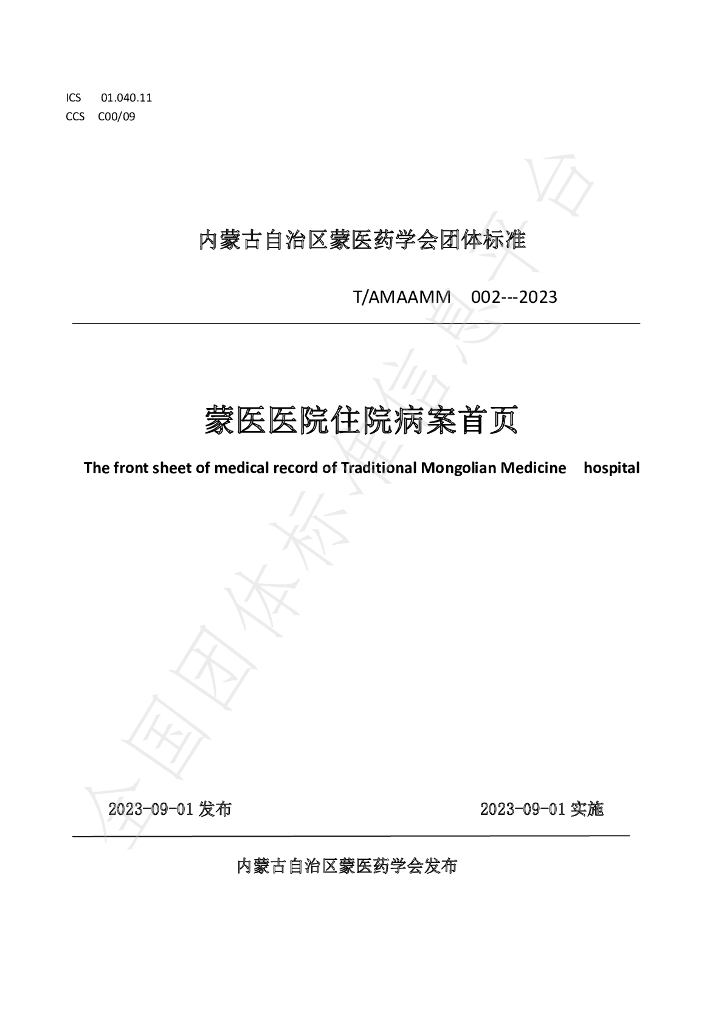 T/IMAAMM 002-2023 标准预览